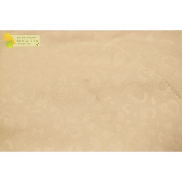 Threshold Blackout Embossed Velvet Curtain Panel 50x84 Ivory 068039834 (Marks)* - Picture 4 of 6